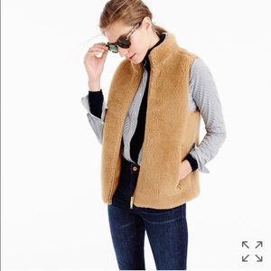 J. Crew XL Plush Excursion Fleece Vest