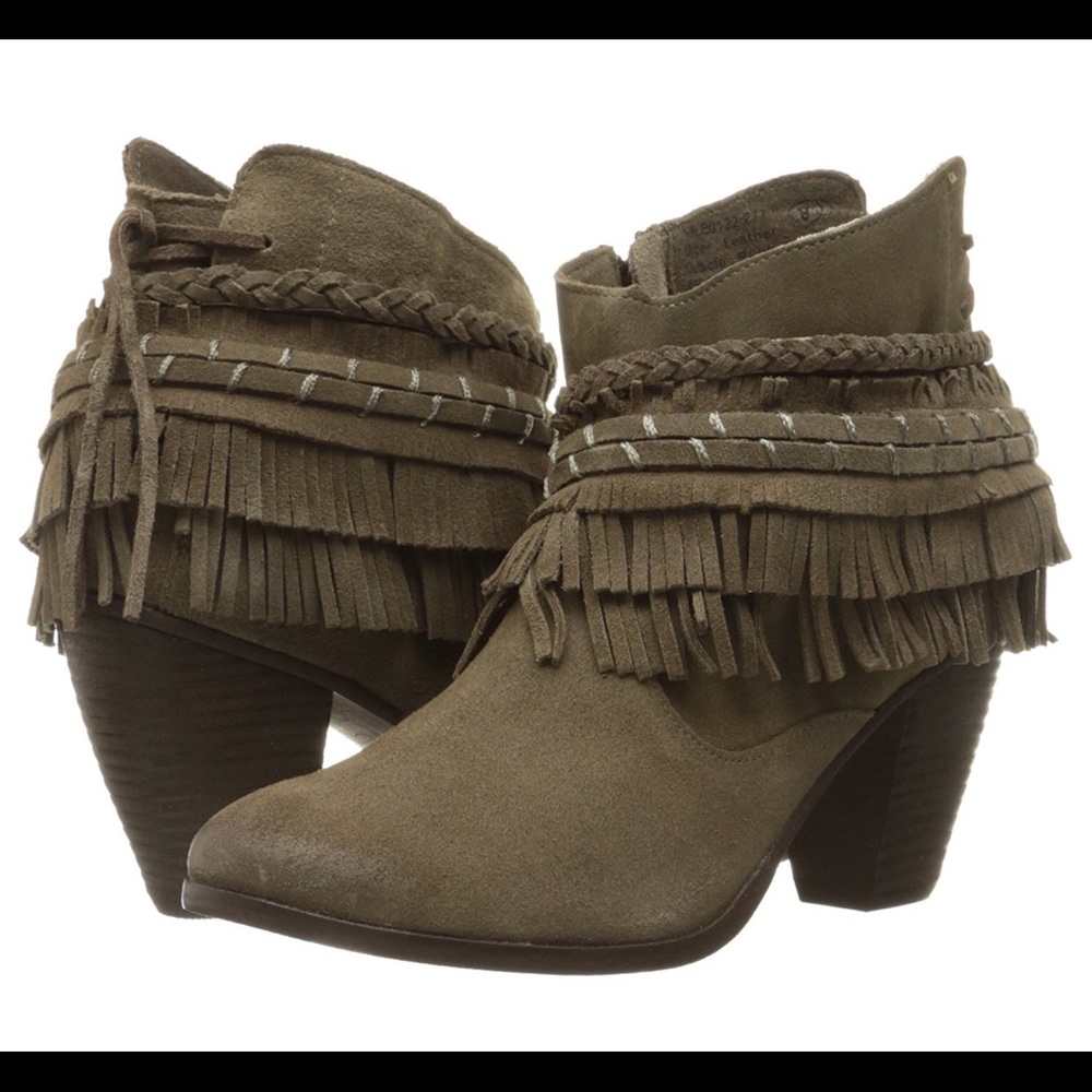 Women's Naughty Monkey Lyne Ankle Bootie SZ 6.5