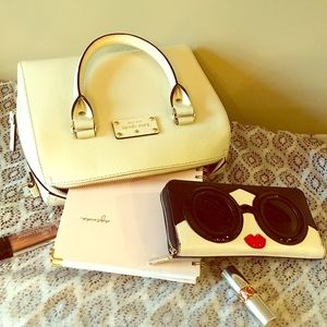 alice + olivia stace face zip wallet