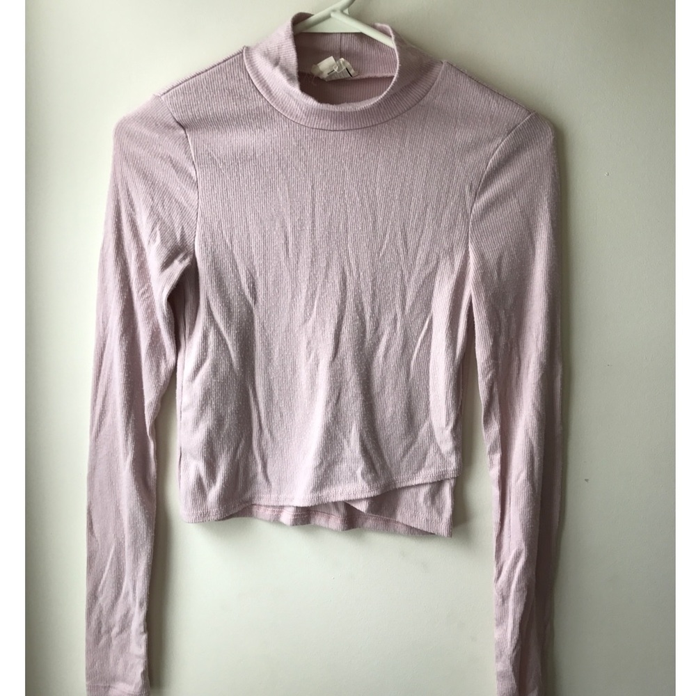 LA Hearts Mock Neck Top