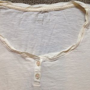 Vineyard Vines Scoop neck Henley EUC