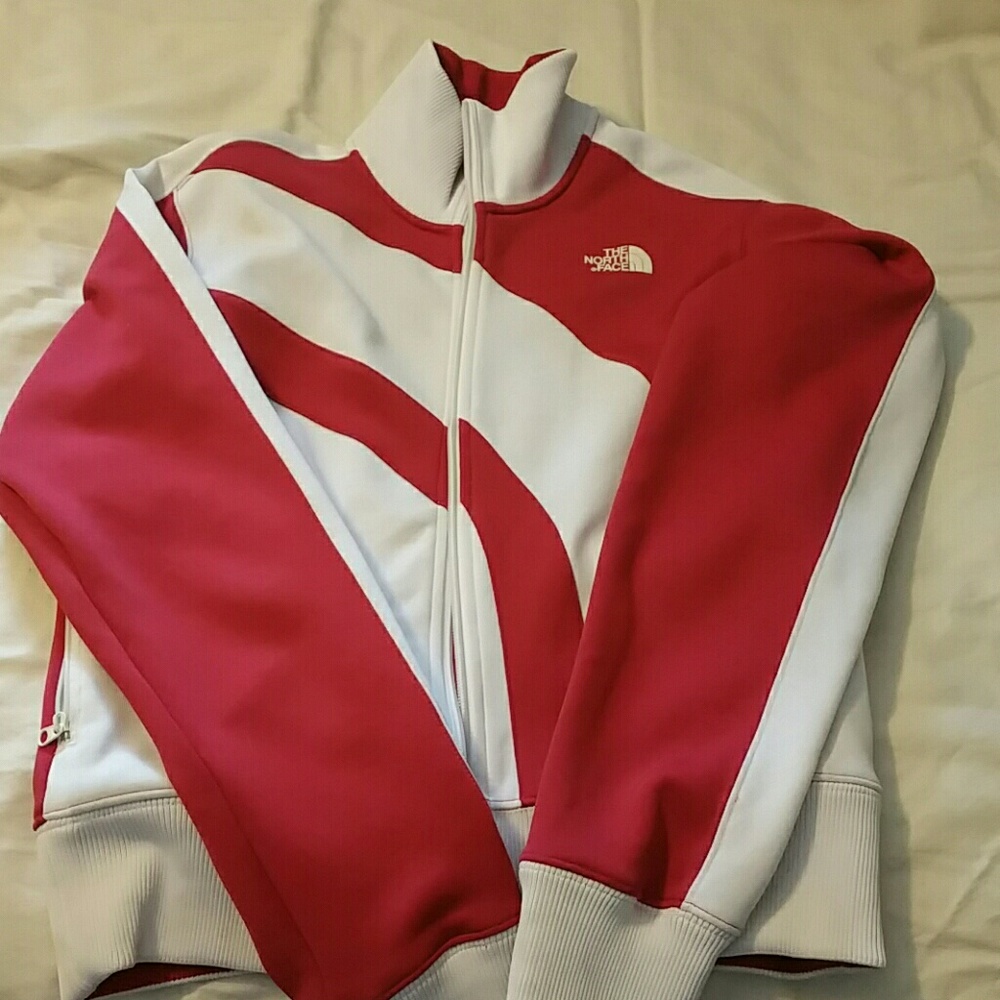 North Face zip up jacket