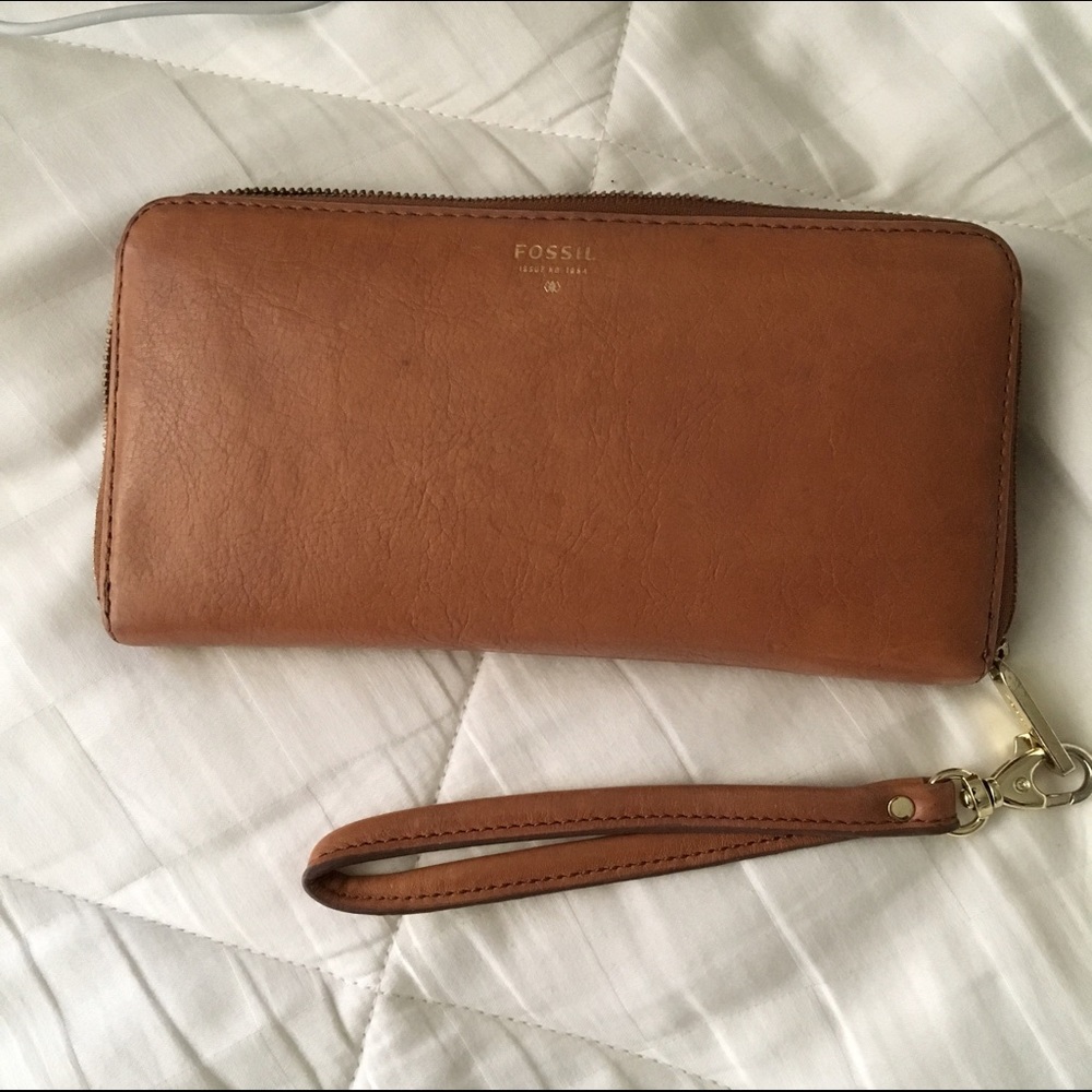 Fossil Brown/Caramel Wallet - image 1
