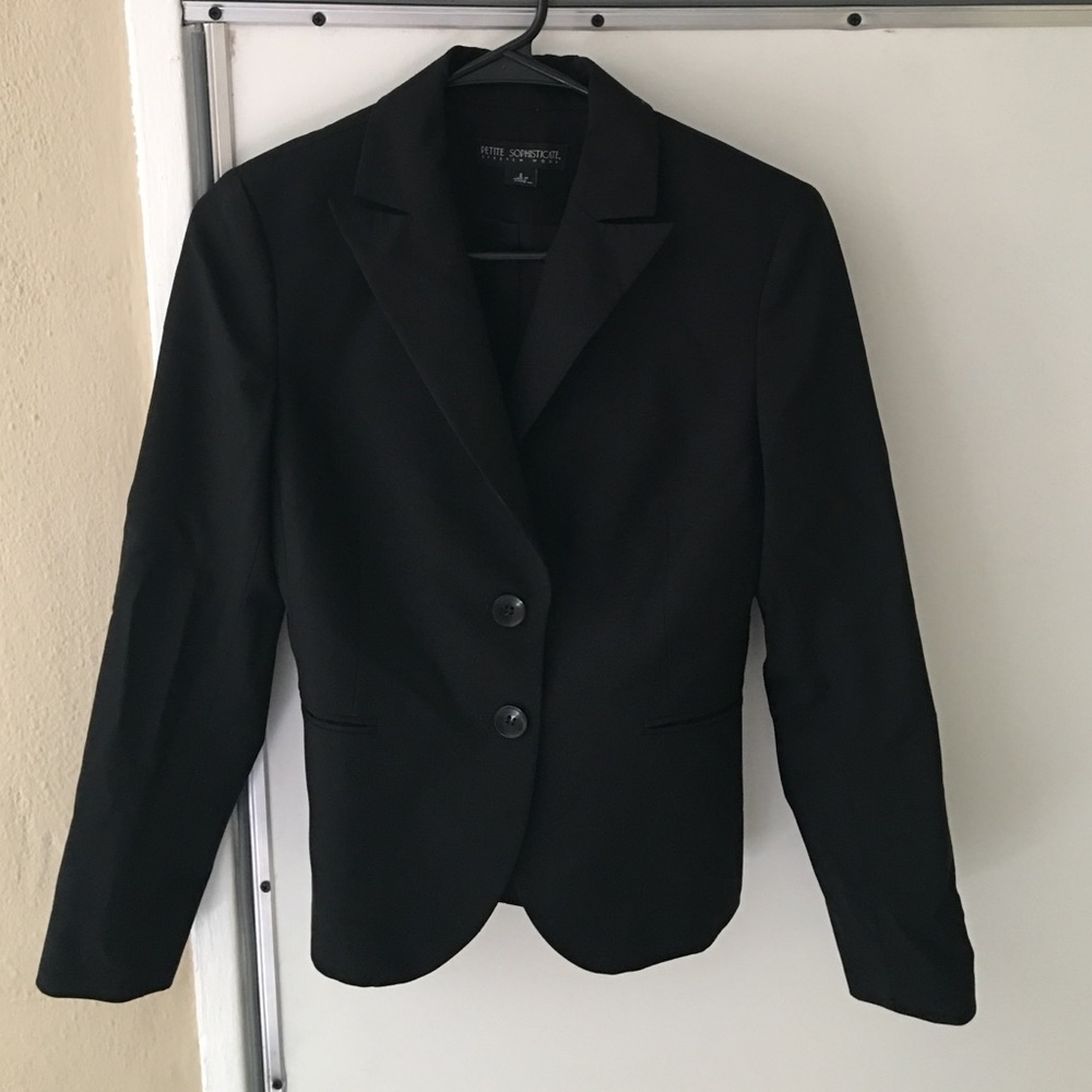 Petite black blazer