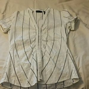 New York & Co short sleeve dress shirt