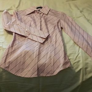 Express fitted dress shirt