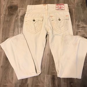 True Religion khaki flare. MAKE OFFER!