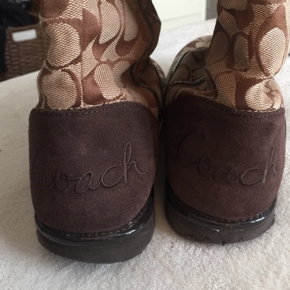 Coach Nikole Fur Lined Boots - Picture 2 of 4