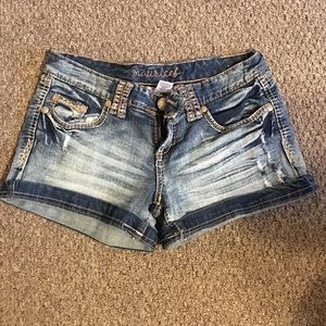 Maurices denim shorts