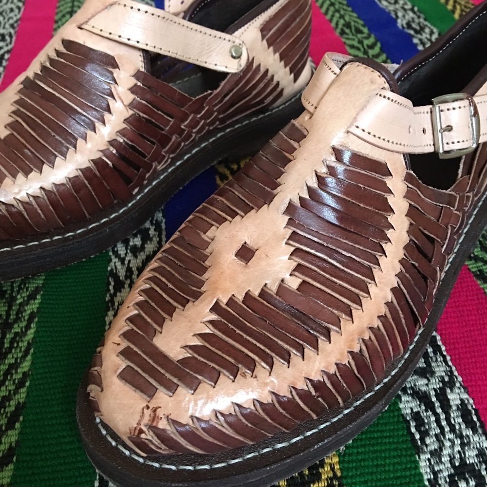 New Beautiful hand made Mexican huarache