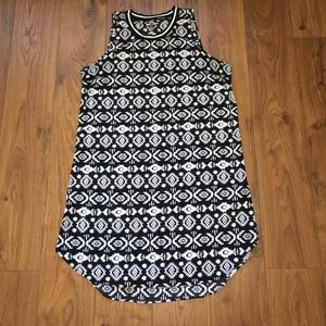 Black n white vintage dress