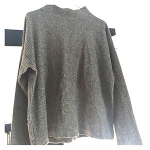 Madewell brand cotton mock turtleneck