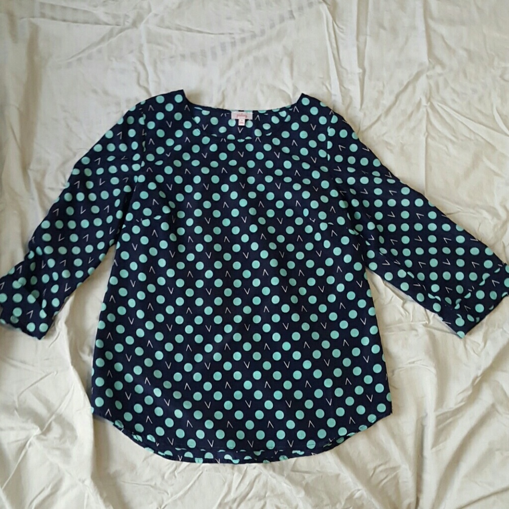 Pixley XS 3/4 Tab Sleeve Blouse