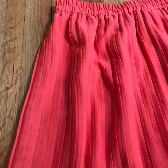 Banana republic pleated skirt Orange XS - Picture 2 of 4