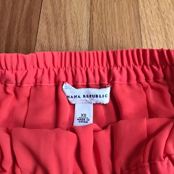 Banana republic pleated skirt Orange XS - Picture 3 of 4