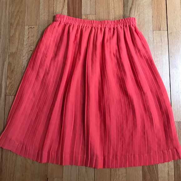 Banana republic pleated skirt Orange XS - Picture 4 of 4