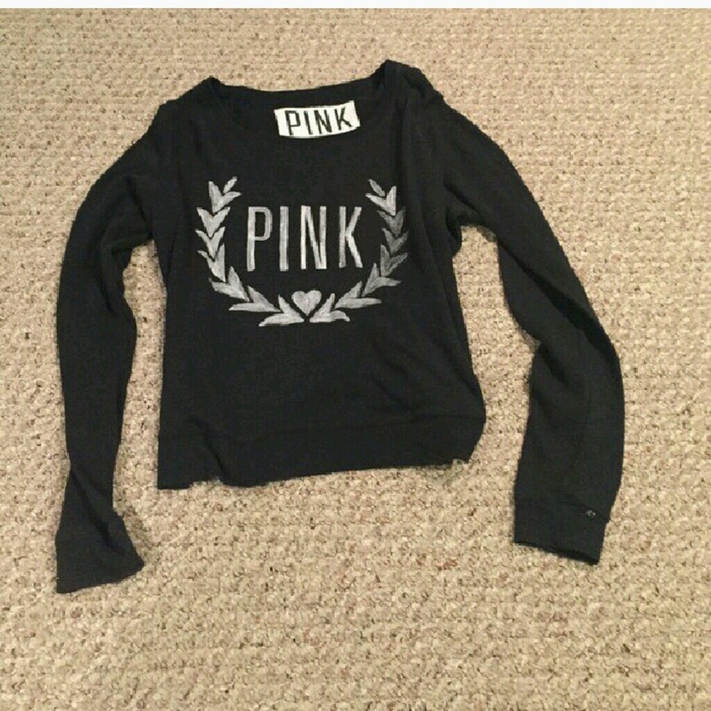 Pink sweat shirt