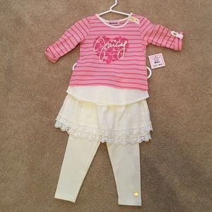 Adorable 2 piece Juicy Couture set NWT! 💖❤️💖