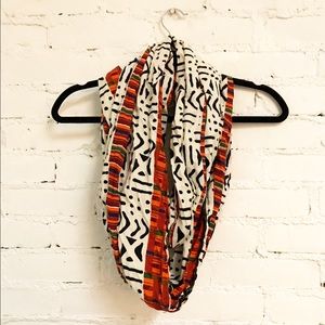 Handmade African Print Infinity Scarf