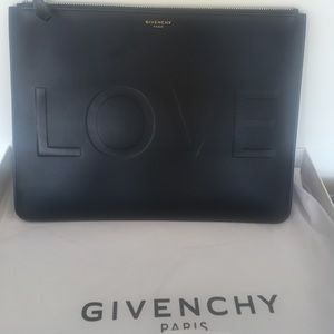 Authentic/no trades Never used Givenchy clutch