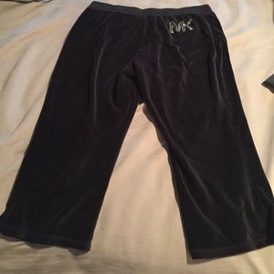 Michael Kors velour sweat pants