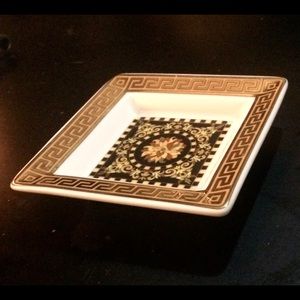 Rosenthal x Versace porcelain tray " Barocco"