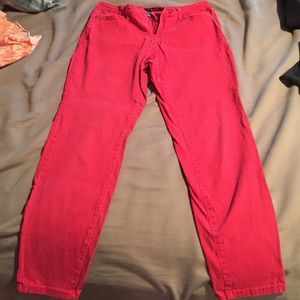 Nine West pink jeans