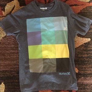 Blue Hurley block tee