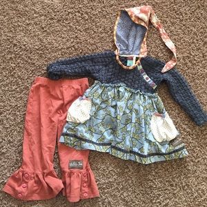 Matilda Jane Size 2 girls outfit