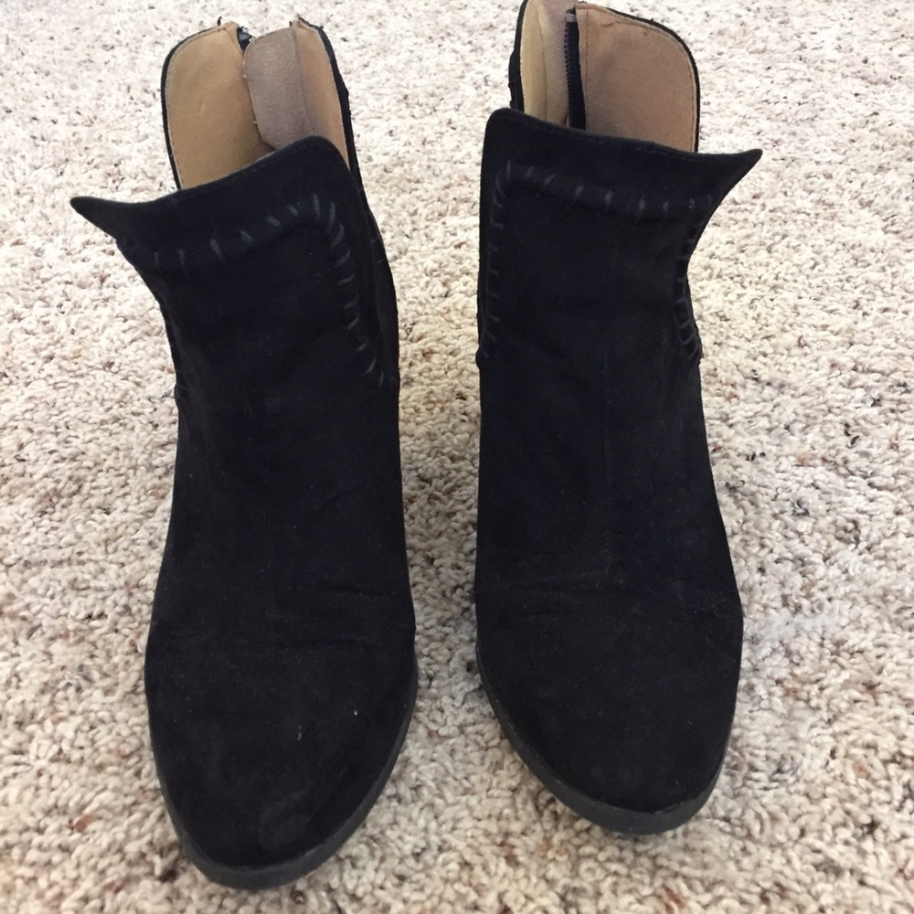 Black booties