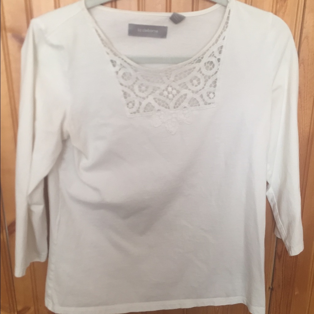 Liz Claiborne 3 quarter sleeve blouse