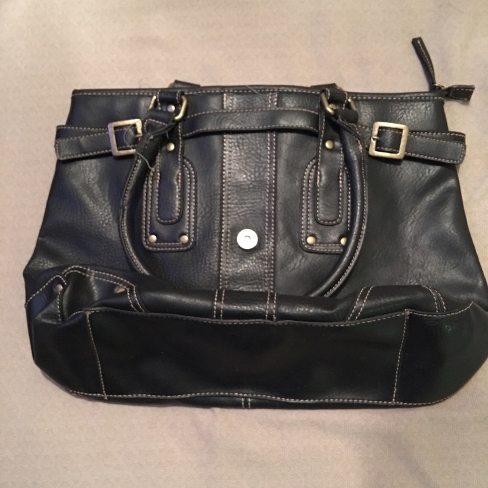 Black Satchel Purse