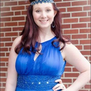 Blue Long Formal Dress