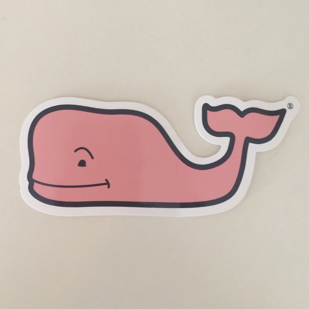 Vineyard Vines Whale Logo Sticker! Make offers!