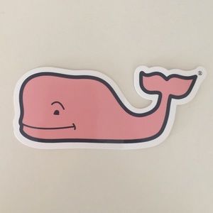 Vineyard Vines Whale Logo Sticker! Make offers!