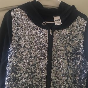Pink VS bling Hoodie