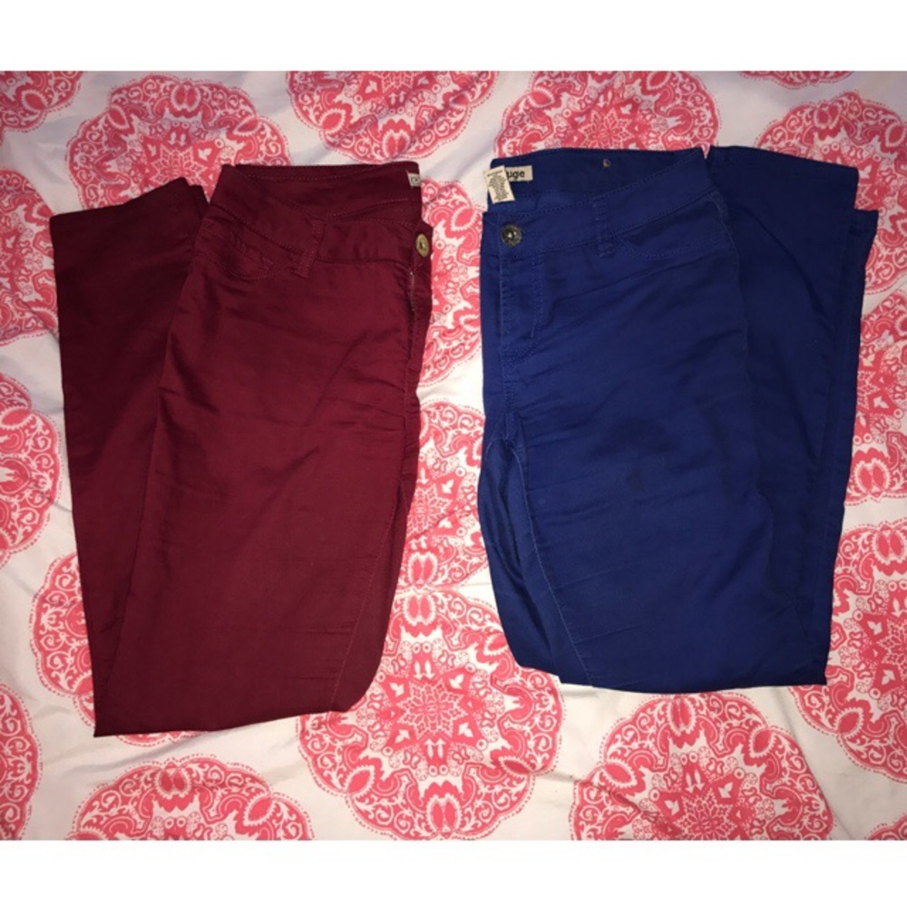 Burgundy and Blue Jeans Bundle