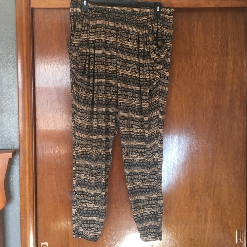 Aztec print Harem pant