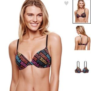 BNIP Pink VS Wear Everywhere push-up bra