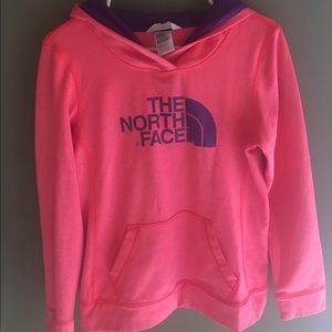 The northface women's medium hoodie