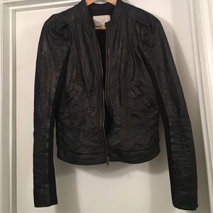 Nordstrom by Hinge 100% Leather Jacket