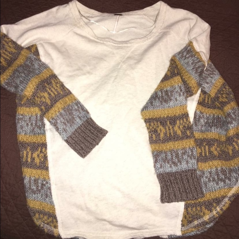 Free people over sized sweater