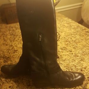 Black Jessica Simpson riding boots