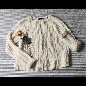 Vintage Cream Cardigan