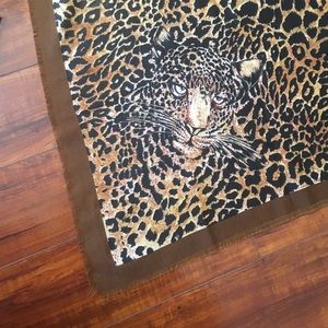 Cheetah scarf