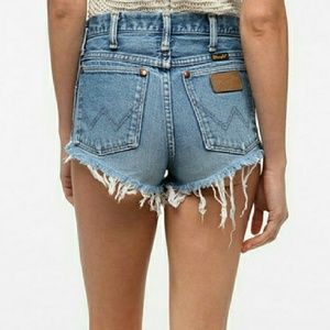 Vintage Wrangler High Waist Cutoff Shorts 26 Sm.