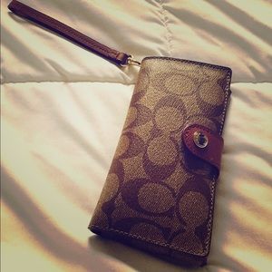 Coach wallet purse