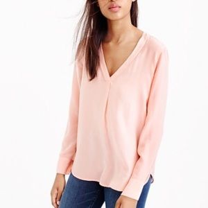 Perfect condition size M J. Crew blush blouse