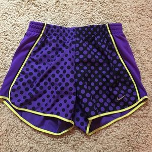 Nike dri-fit purple shorts- size XS