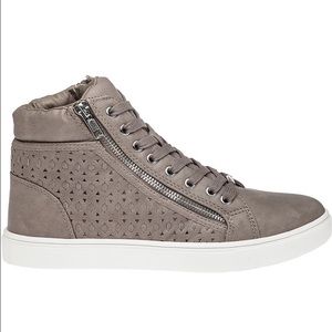 Steve Madden faux leather high tops